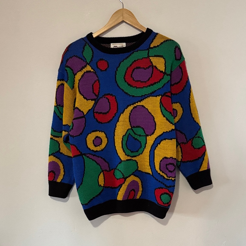 Vintage Marella Knit Sweater / Small / 80s, 90s